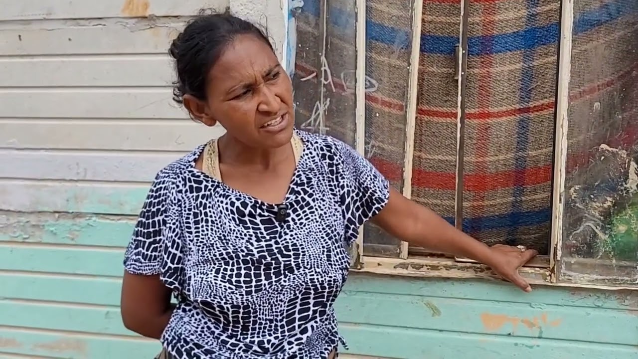 Sem água tratada e energia