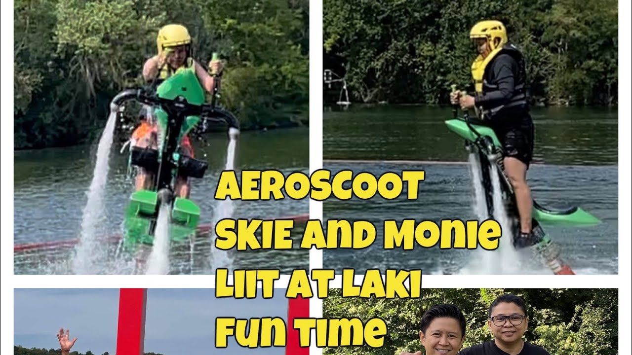 AeroScoot  FUN Time Skie and Monie / #Cergy #pontoise / Mc&Ski Life in Paris