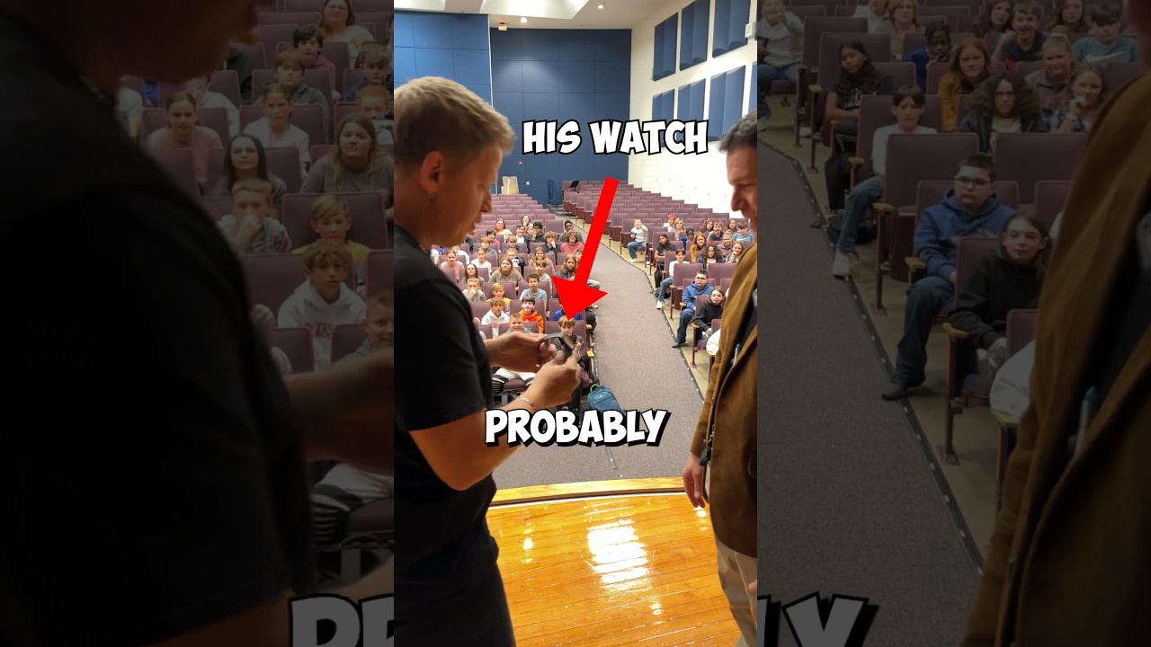 Stealing A Principal's Watch 😂