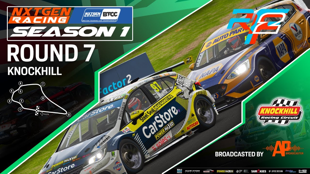 NXTGEN Racing BTCC Season 1 | Round 7 | Knockhill | rFactor2