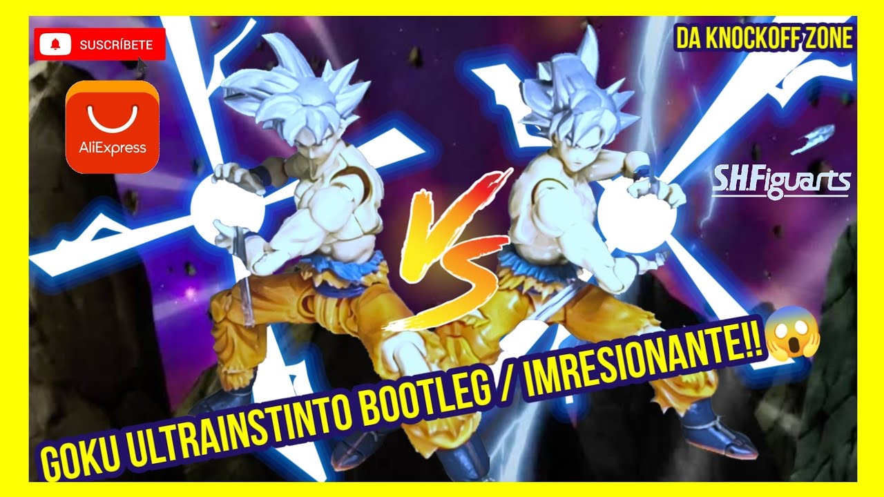 ✅ Goku Ultrainstinto dominado Bootleg Sh figuarts Reseña  Comparativa #review #unboxing #dragonball