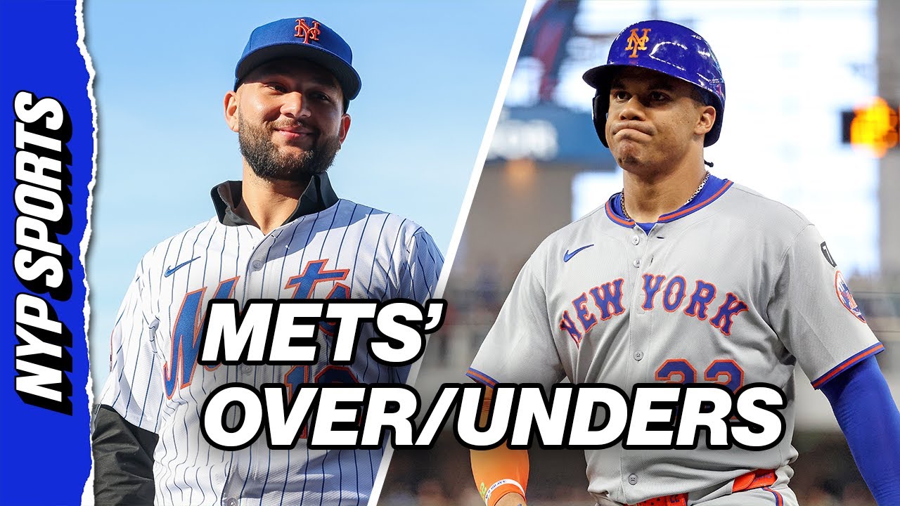 Which Mets will beat their 2026 over/under totals?