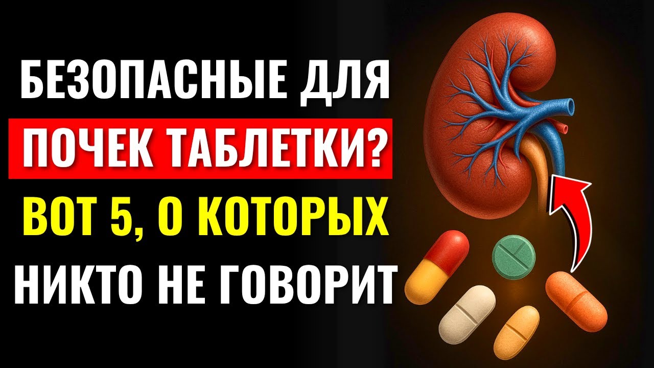 5 Лекарств, Которые Защищают Почки &mdash; Но Никто Об Этом Не Говорит!