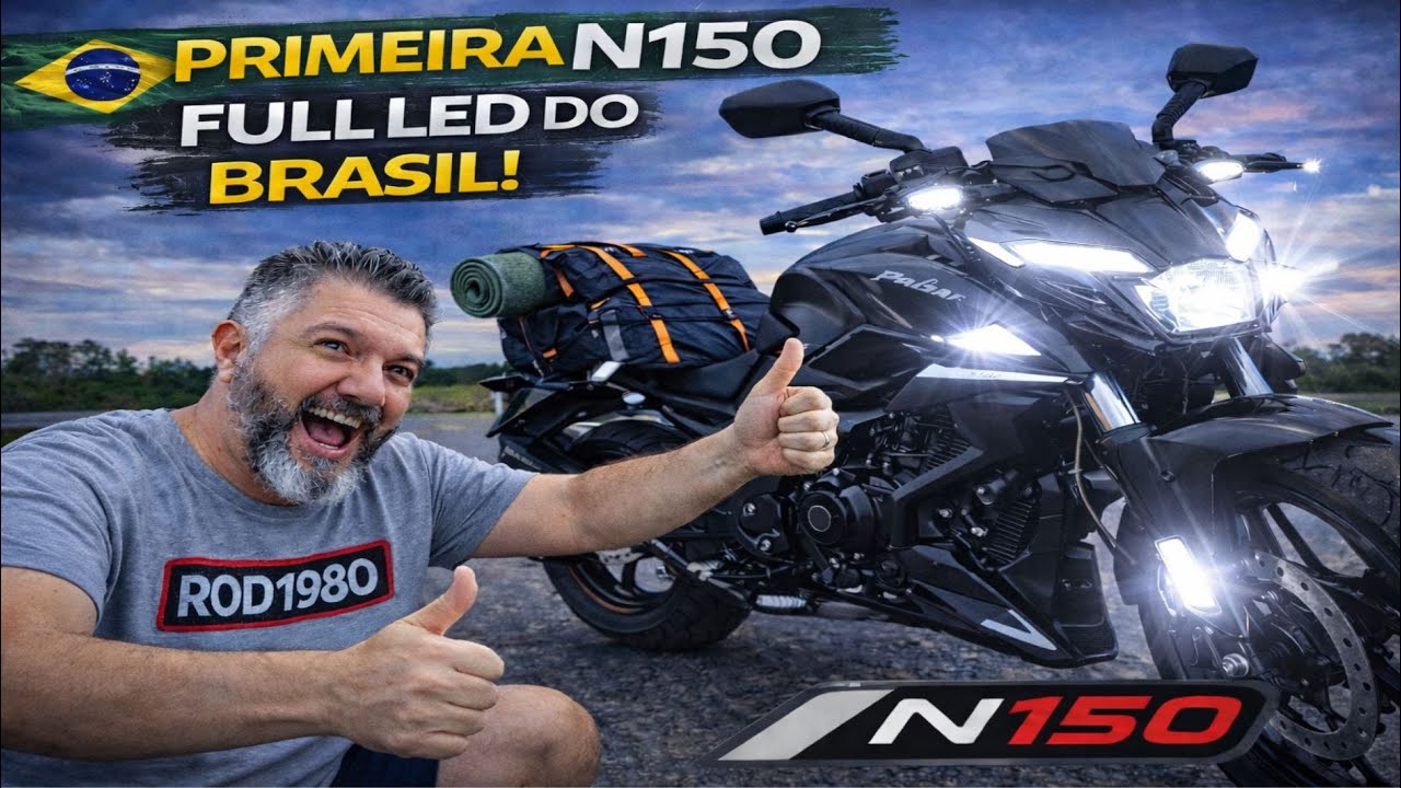 1ª Pulsar N150 FULL LED - Canal rod1980