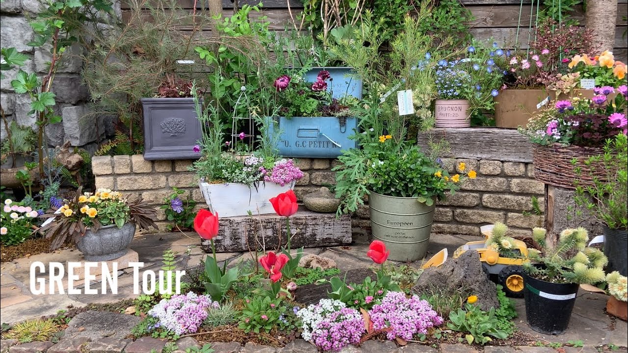 プロデザイナーのハイセンスな寄せ植えとモデル庭園にはお洒落な庭づくりのヒント満載！ウッド調ぬくもりのある素敵すぎるガーデニングショップ | 山中育樹園 |  園芸/観葉植物店巡り | 兵庫/伊丹