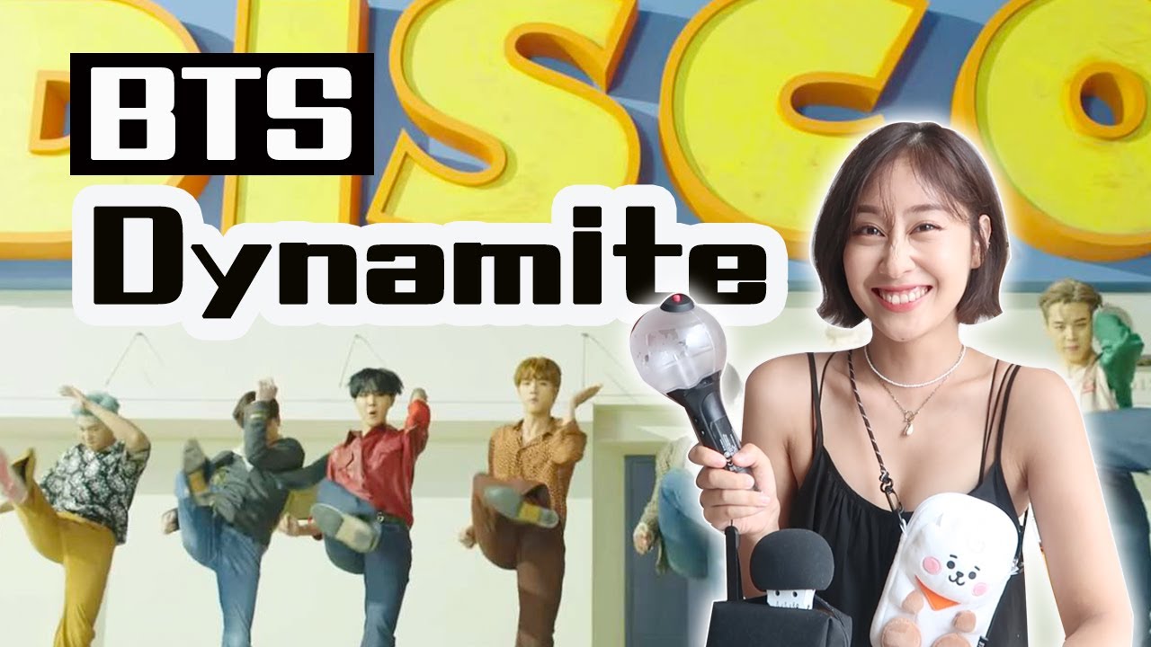 한국가수최초!!빌보드 1위🔥 역사적인 곡이 된 방탄소년단 - dynamite [ 가사;를 읽다 ]