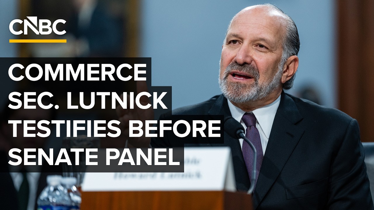 LIVE: Commerce Sec. Lutnick testifies before lawmakers on broadband deployment funding — 2/10/2026