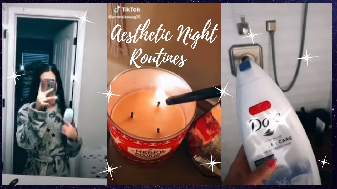 Aesthetic Night Routines🌙 | TikTok compilation 2021