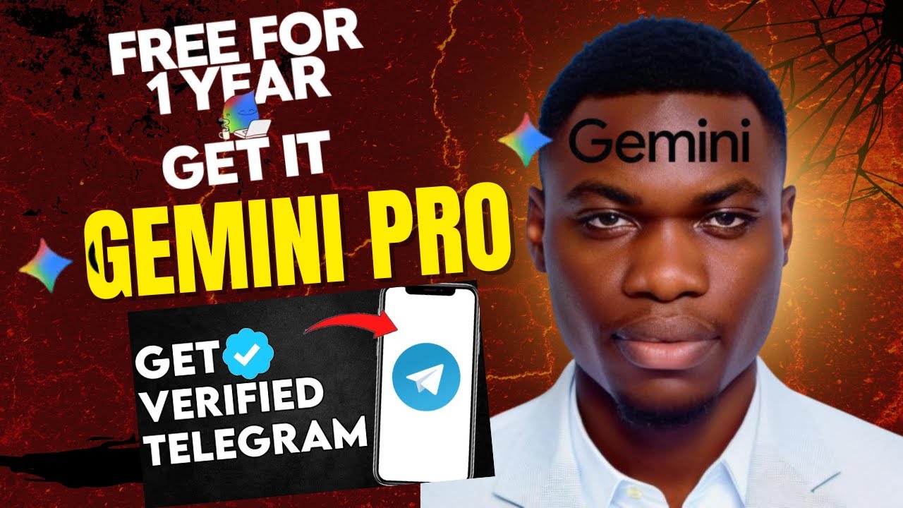 How to Get Gemini AI Pro FREE for 1 Year &mdash; Fast Telegram Bot Method No Tricks, 100% Legit