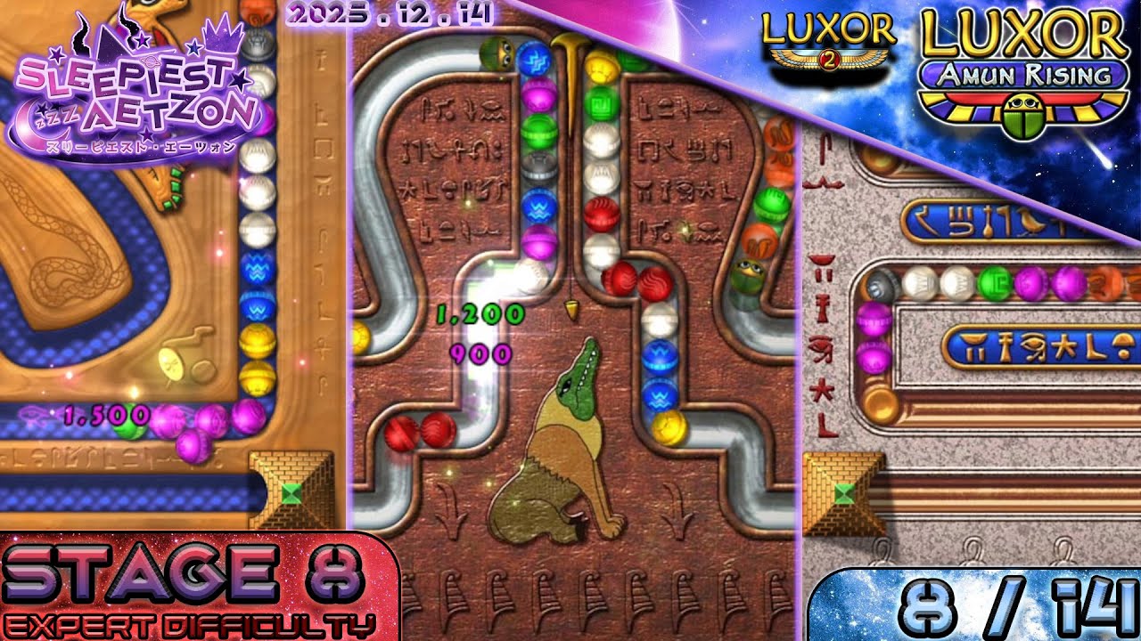 Luxor Amun Rising Port [ Luxor 1.5+ ] - Stage 8 - Seeking The Horus Hawk | Expert
