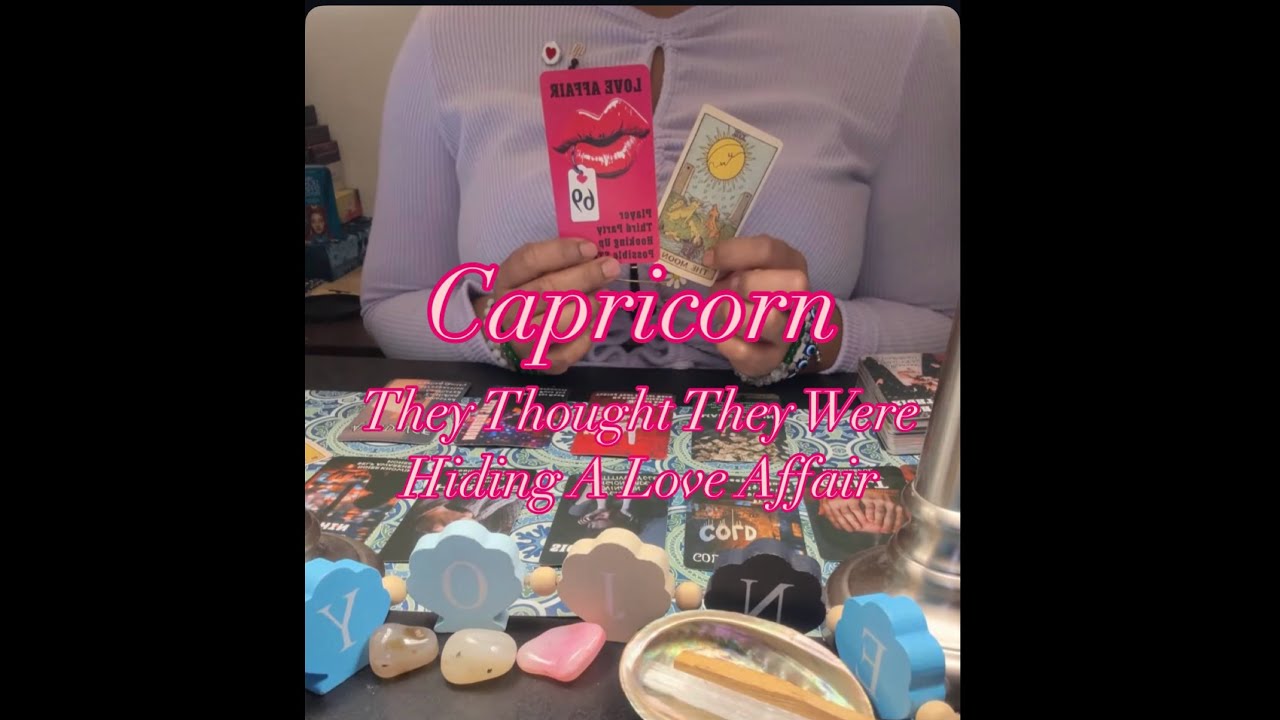 Capricorn Who’s In Your Energy￼