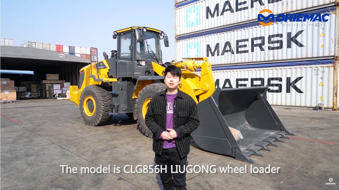 LIUGONG CLG856H Wheel Loader Built for Maximum Load Handling