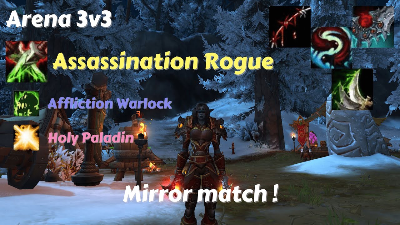 Assassination Rogue PvP 10.2.5 | Mirror against the best !