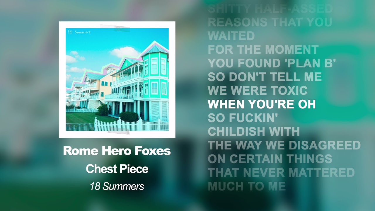 Rome Hero Foxes - Chest Piece (Lyrics)