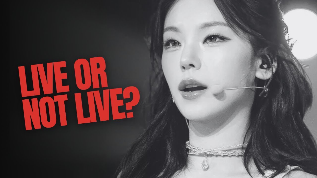 was that performance REALLY live? (the return)