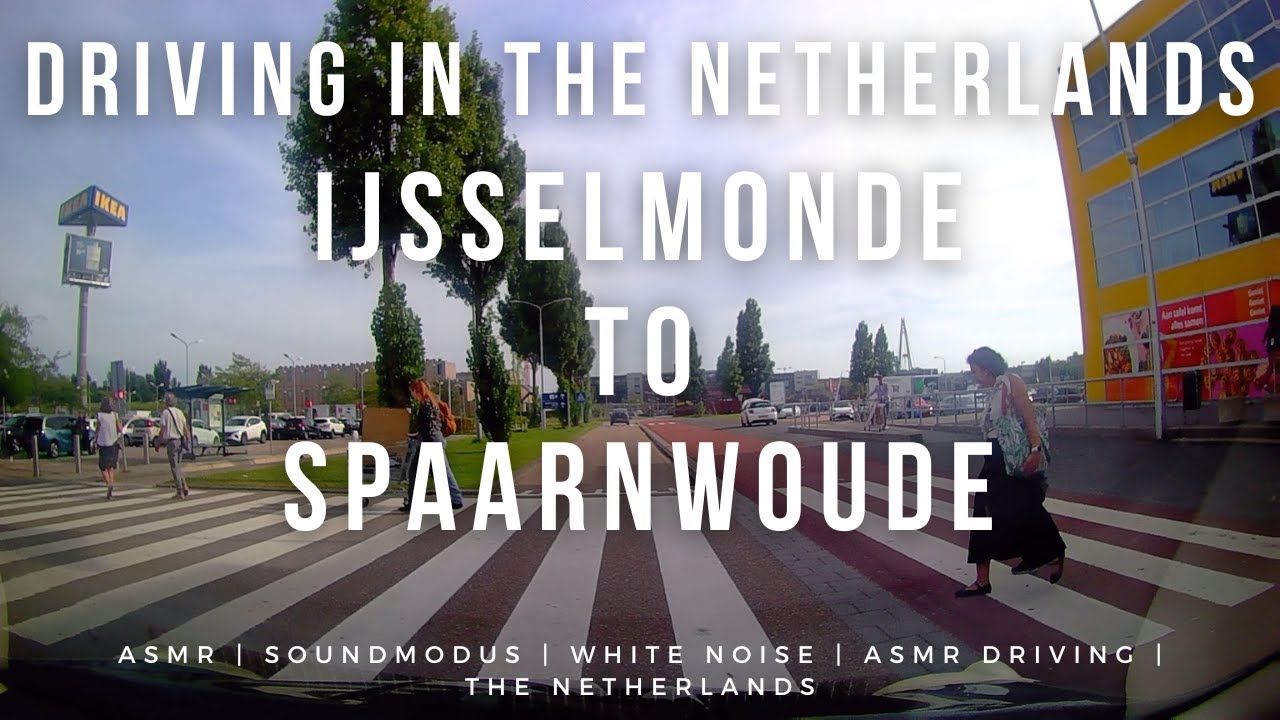 Driving From Rotterdam IJsselmonde To Haarlem Spaarnwoude | Driving In The Netherlands