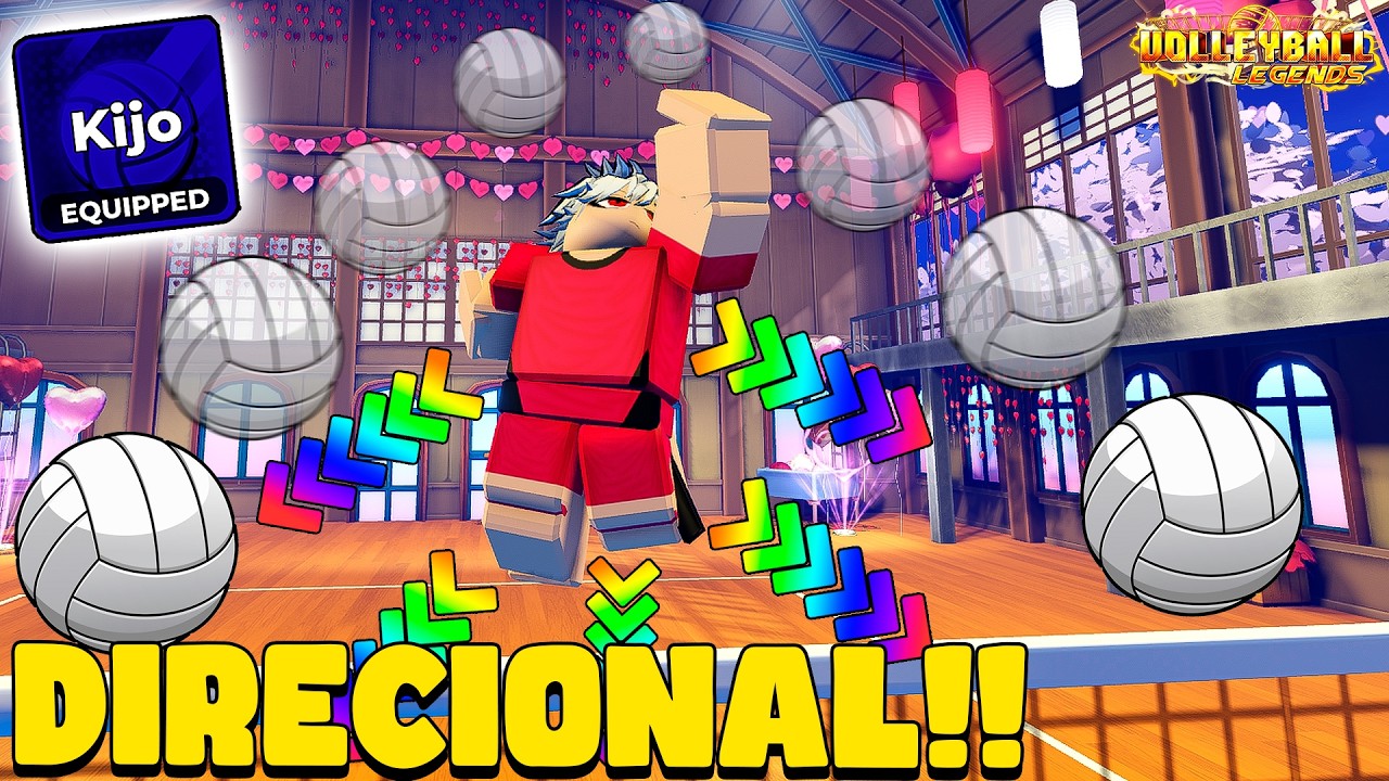 USEI O NOVO ESTILO DO KIJO E FIZ MUITOS SPIKES DIRECIONADOS MUITO APELÃO NO VOLLEYBALL LEGENDS!!😲❄️