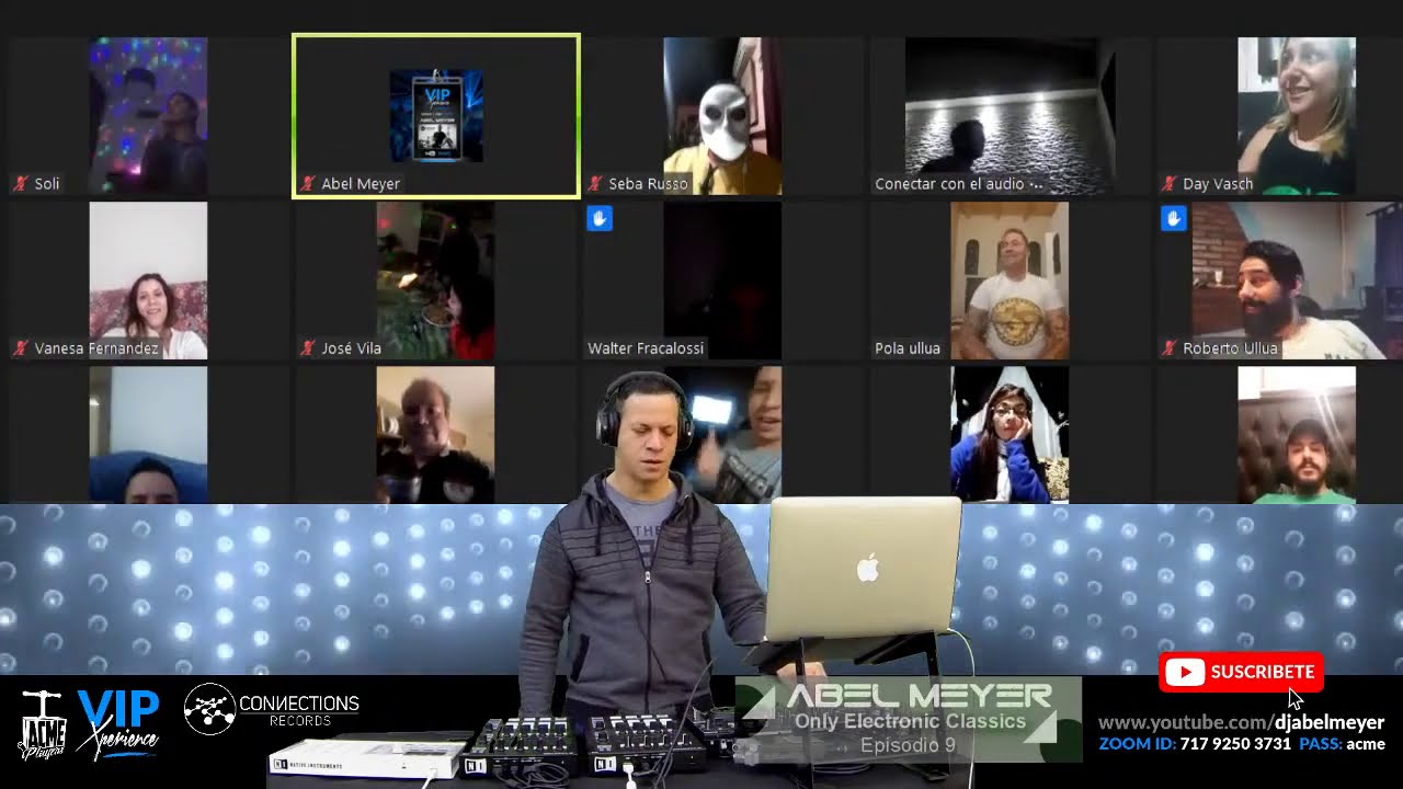 BOILER ZOOM Party DJ Live set - ACME VIP Xperience - Abel Meyer ( Beta )