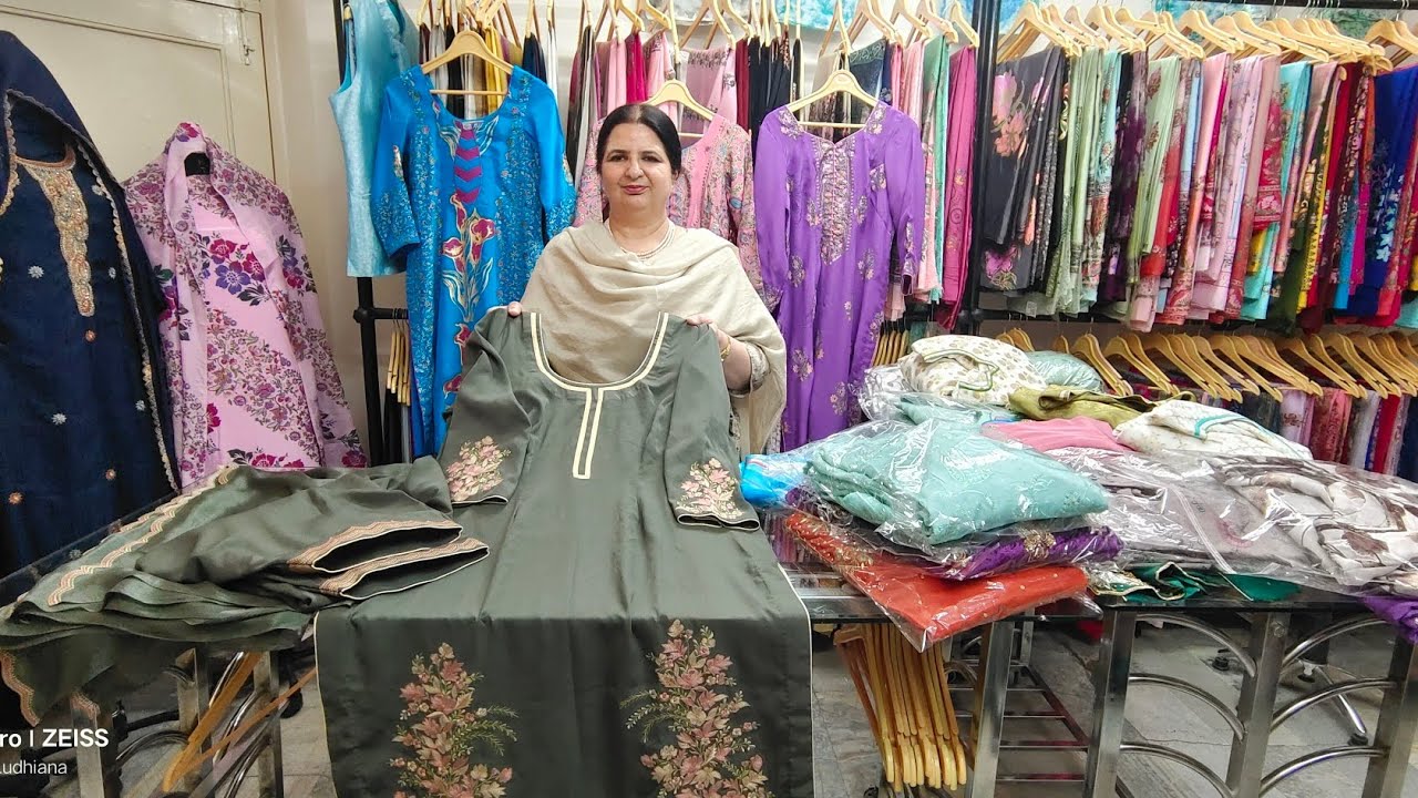 Stitching Work load of block printed suits and embroidery ♥️.....#eddycreationsludhiana