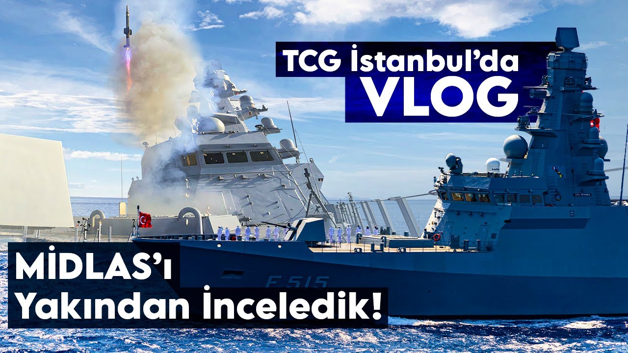 Milli Fırkateyn TCG İstanbul’un Güvertesindeyiz! Milli Dikey Atım Sistemi MİDLAS’ı İnceledik.