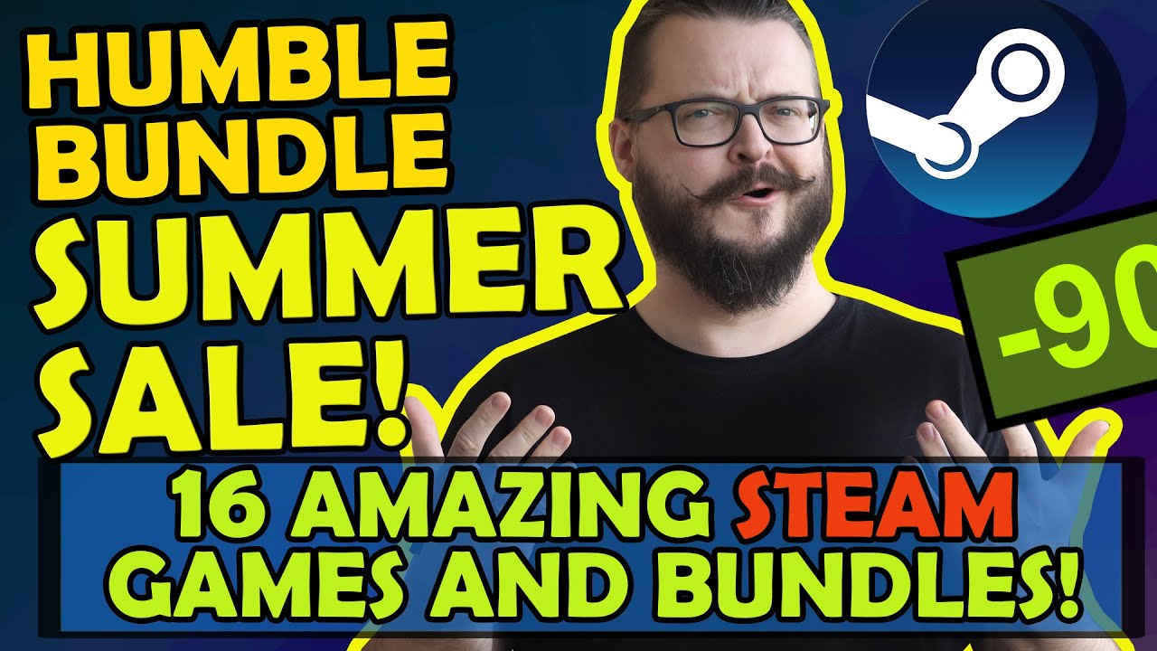 Humble Bundle SUMMER SALE 2024! - 16 STEAM games and BUNDLES with HUGE discounts UNTIL SEPTEMBER!