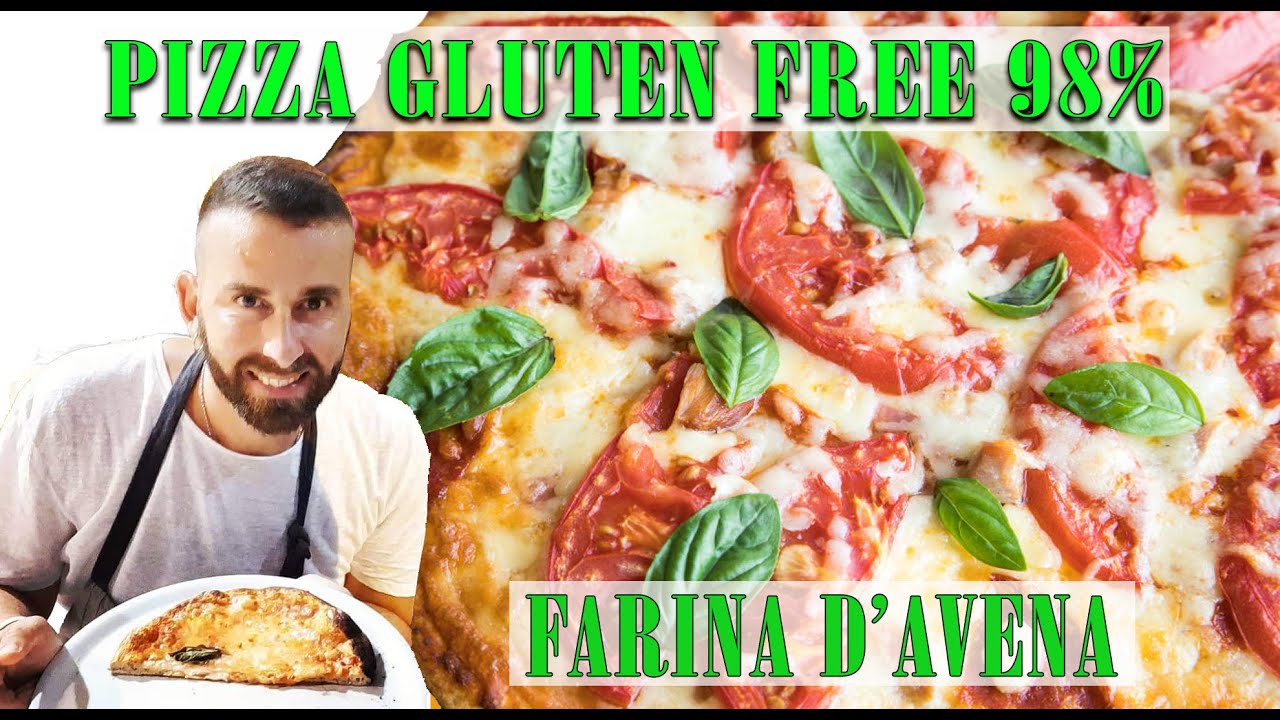 PIZZA GLUTEN FREE 98 % CON FARINA D'AVENA | VIDEO RICETTA