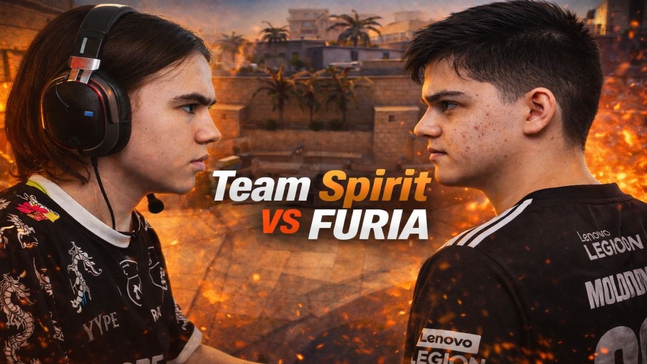Team Spirit VS FURIA (Mirage)