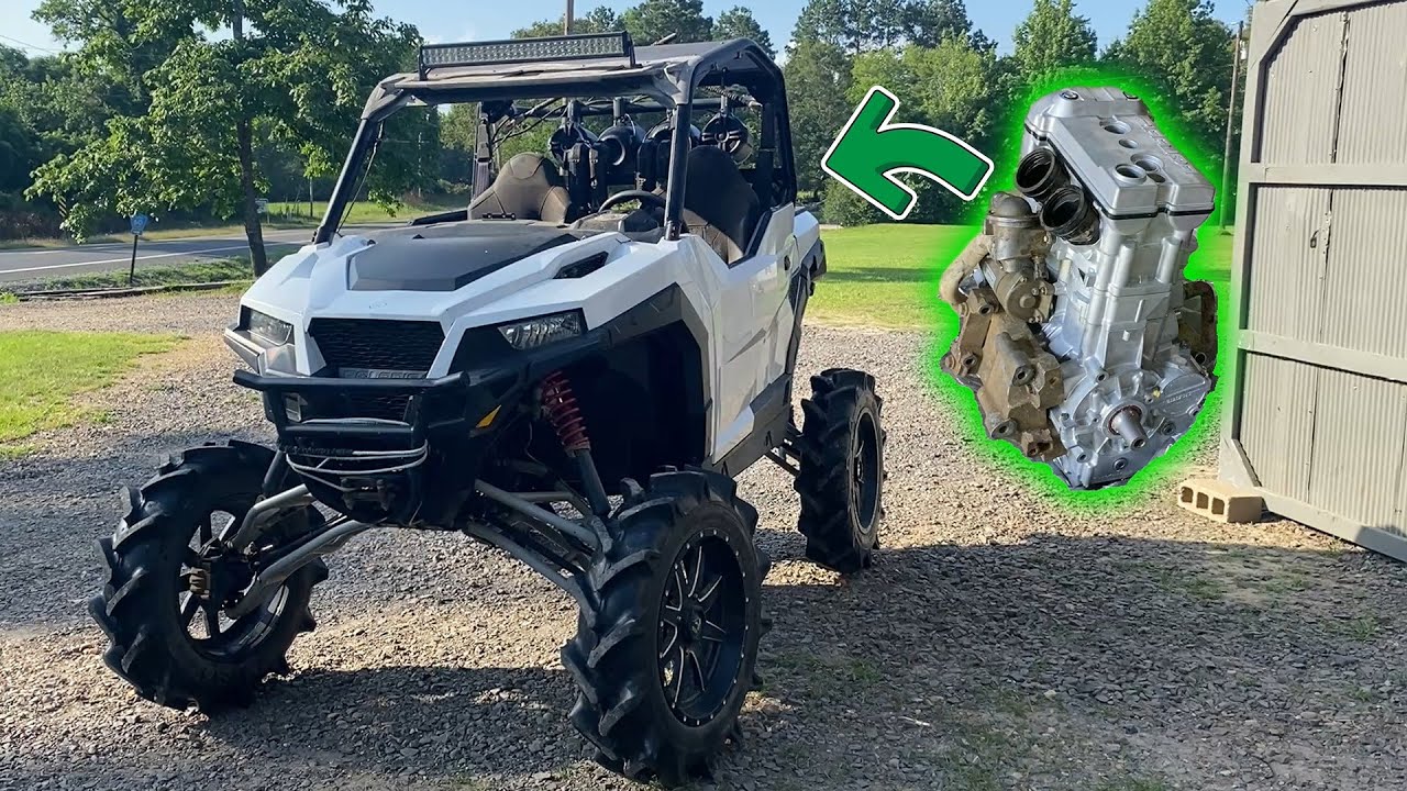 Polaris general 1000 engine removal/install.