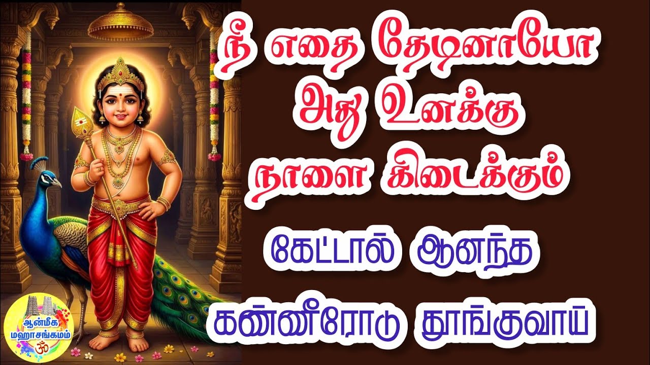 🔥நீ எதை தேடினாயோ அது உனக்கு நாளை கிடைக்கும்🔥கேட்டால் ஆனந்த கண்ணீரோடு தூங்குவாய்🔥Murugan Speech 💥