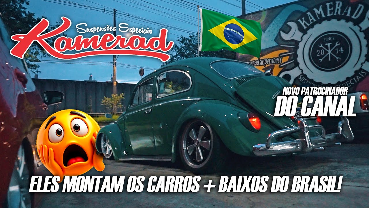 FÁBRICA DOS CARROS MAIS BAIXOS DO BRASIL? CONHEÇA A KAMERAD SUSPENSÕES!