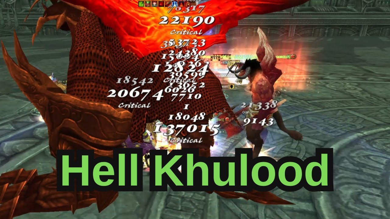 Sauron - Limitless Hunting Hell Khulood | Silkroad Online Hyperion | Uniques