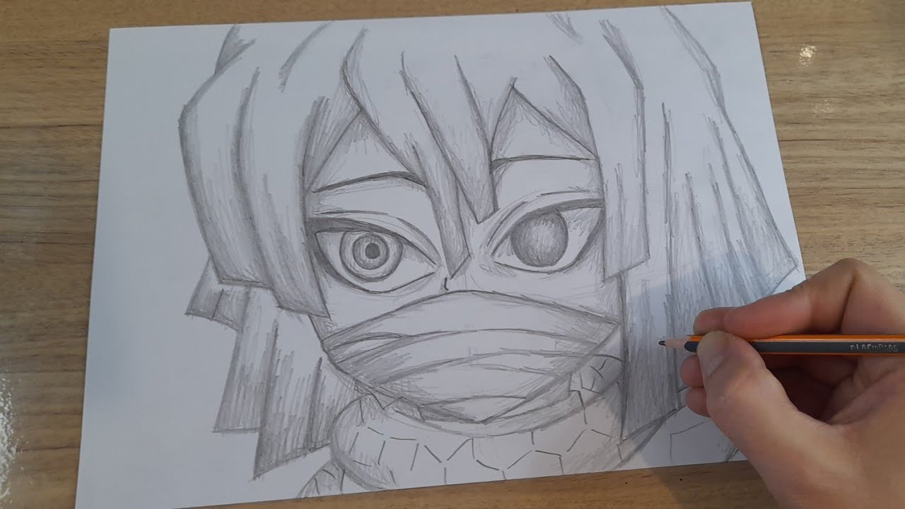 COMO DESENHAR O KID OBANAI IGURO DEMON SLAYER