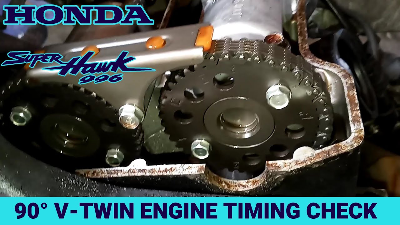 Check Engine Timing Honda VTR Firestorm/SuperHawk 996 | Front Cylinder