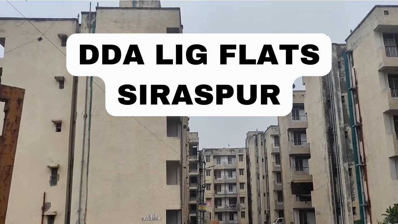 DDA LIG 1BHK Flat Siraspur Delhi | DDA Apna Ghar Housing Scheme Awas Yojana 2025 Sample Flats Visit