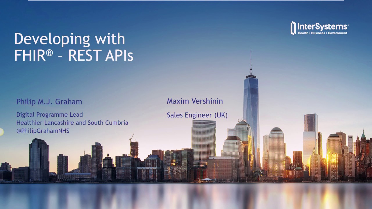 Developing with FHIR - REST APIs