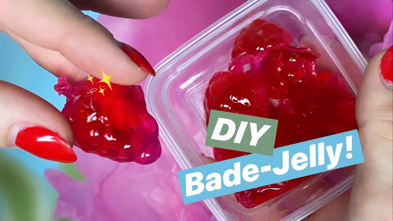 DIY BADE-JELLYS ! 😍 Duschjelly selber machen mit nur 3 Zutaten!