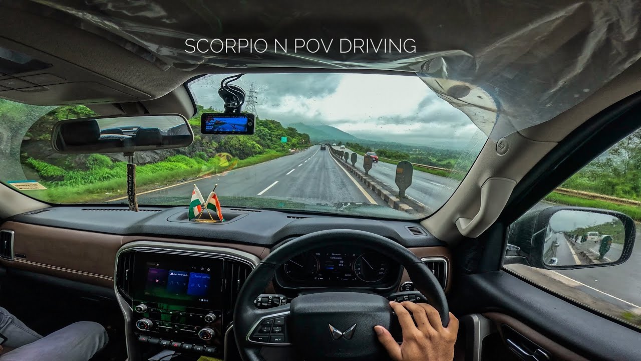 POV : SCORPIO N on a Scenic route | VLOG