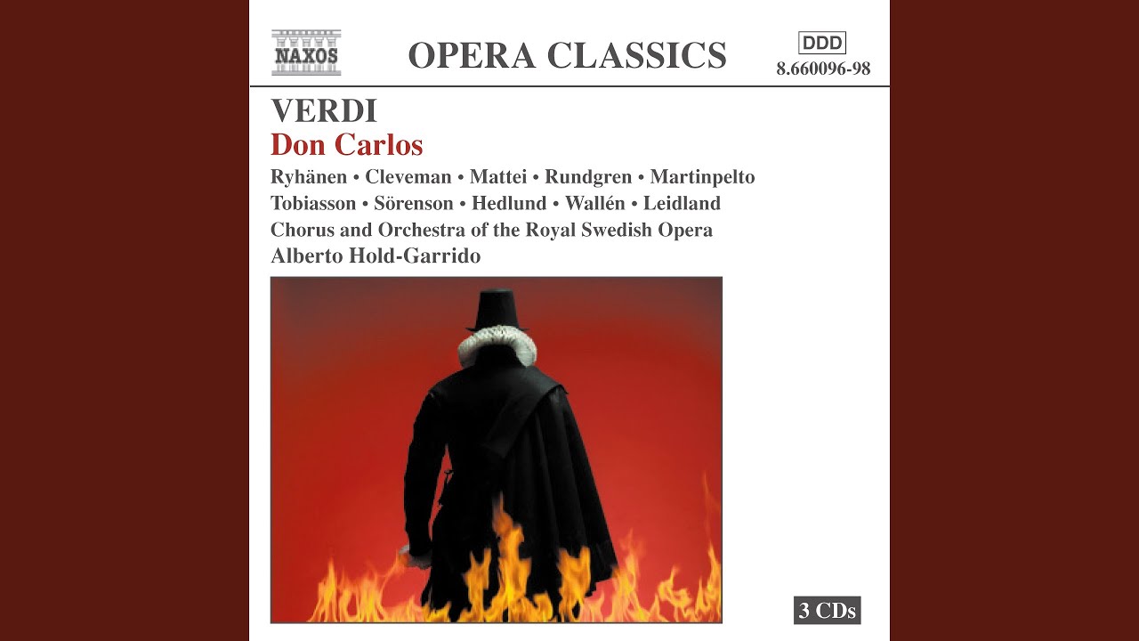 Don Carlo: Act II Scene 2: Duet: O signor, di Fiandra arrivo (Rodrigo, Philip)