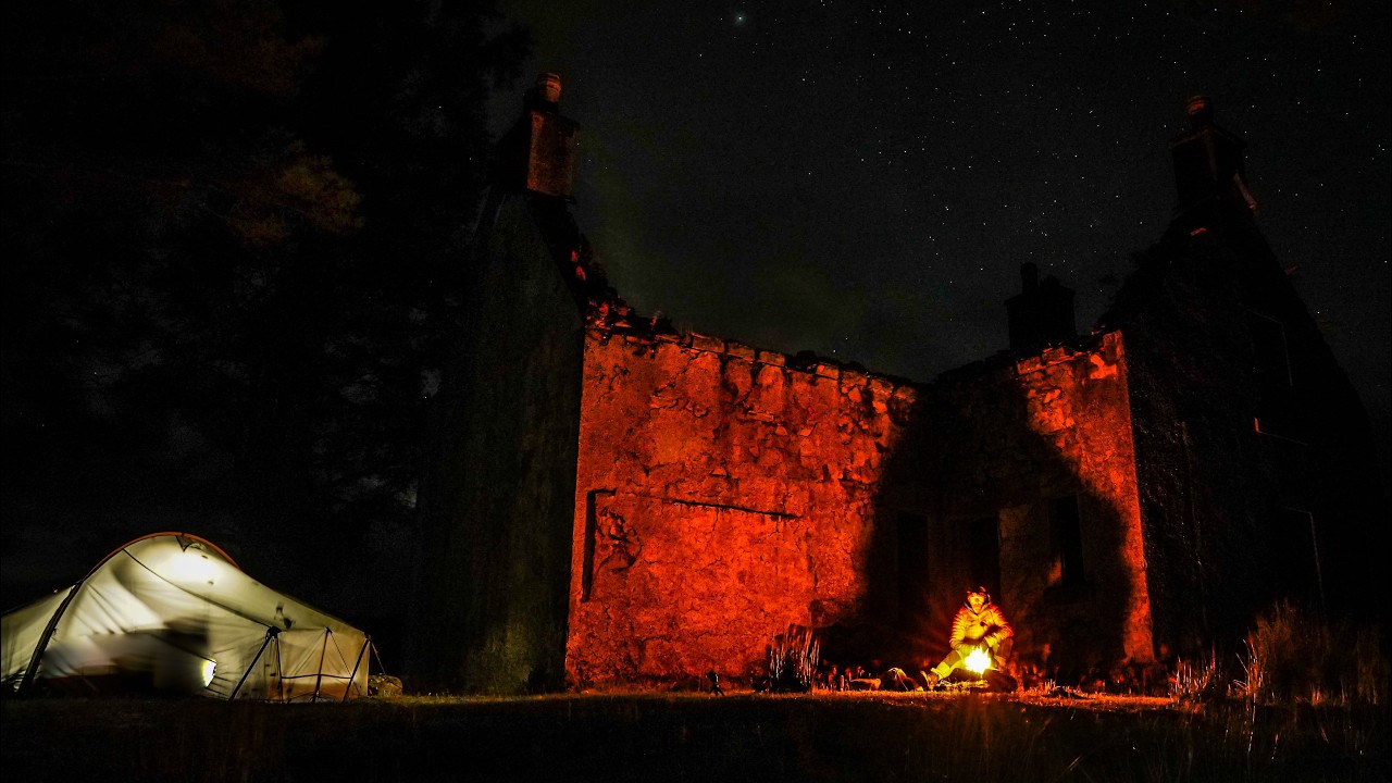 Scotland's Most Haunted Bothy ? An Uncanny Highland Camp in Luibeilt