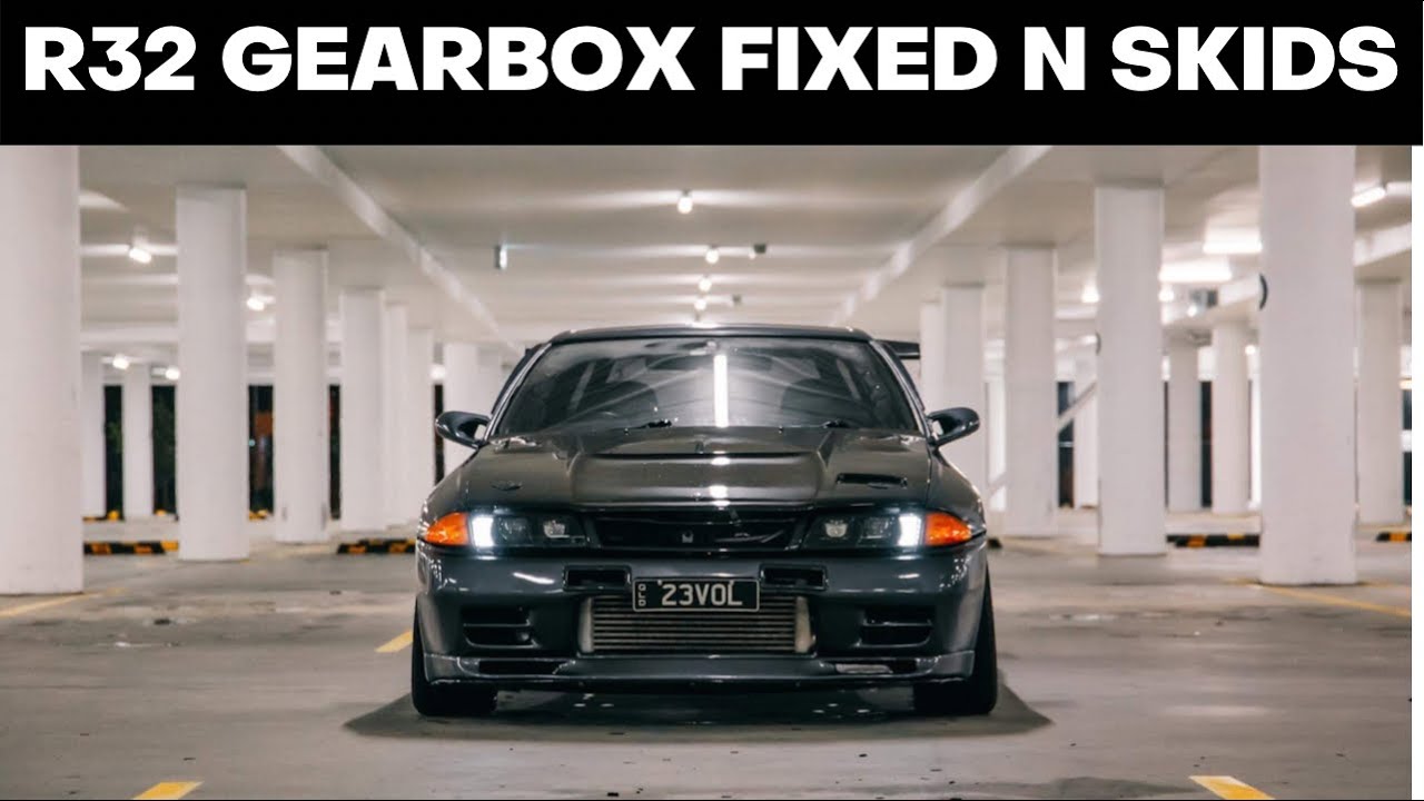 360hp RB22det R32 GTST finally does a skid