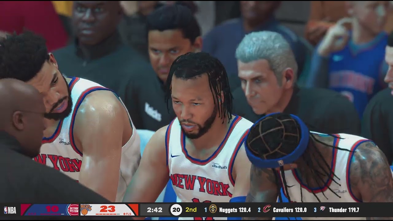 Detroit Pistons Vs New York Knicks 2/19/26 Live Simualtion NBA 2K26