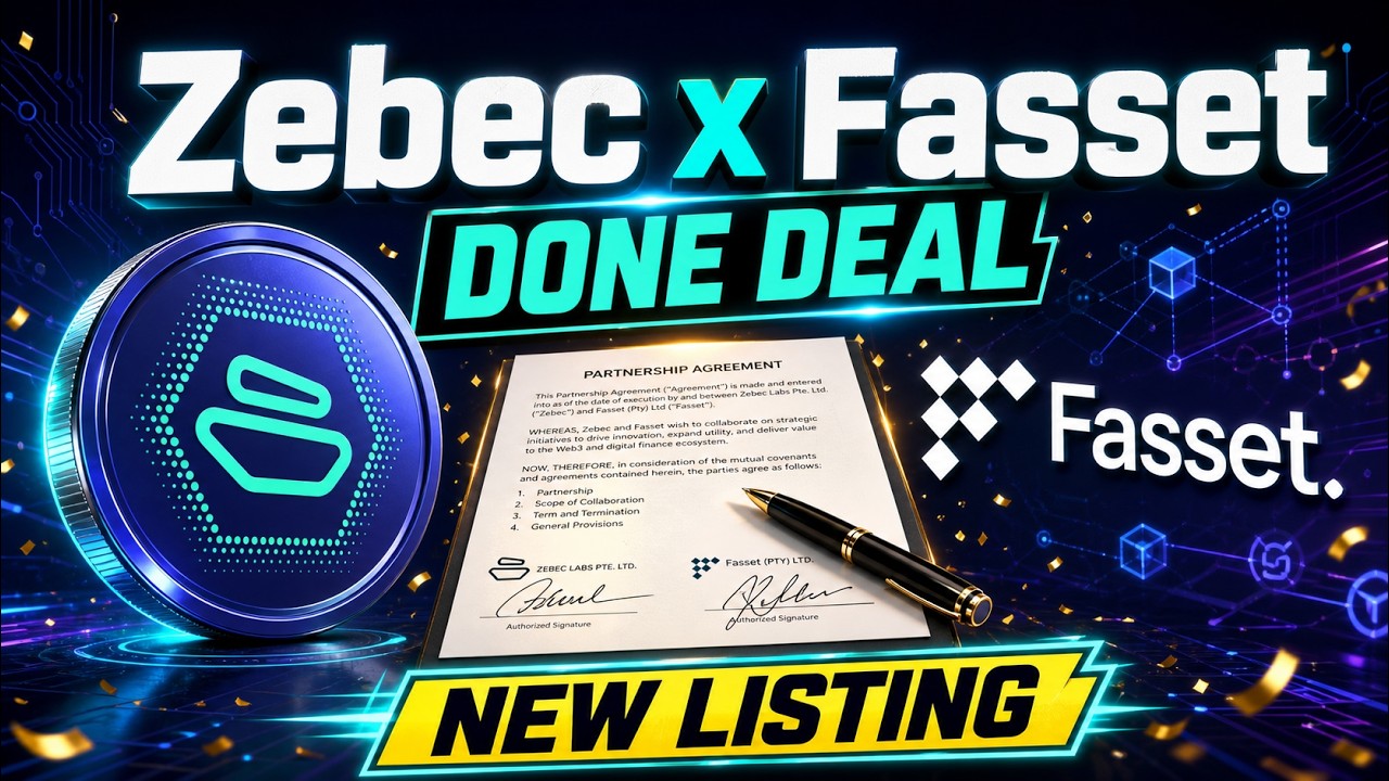 Zebec Network подключается к банковскому приложению Fasset: ZBCN