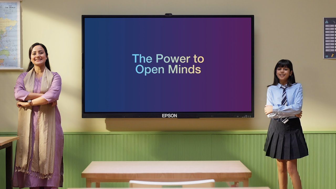 Epson PowerBoardPRO IFPD | Google EDLA Certified 4K Interactive Panel for Smarter Learning