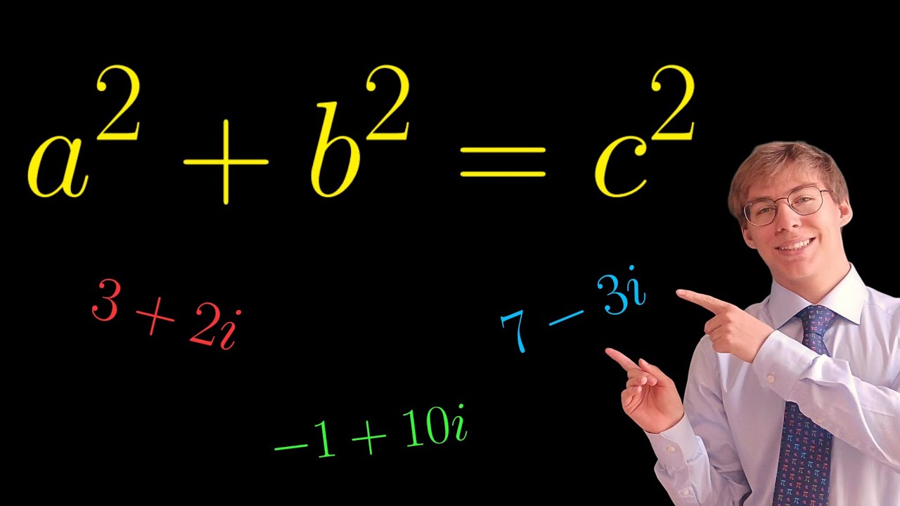 The Most Elegant Way to Find All Pythagorean Triples (Using Complex Numbers!)