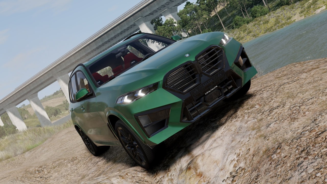BeamNG drive BMW x5m f95 2026 italy