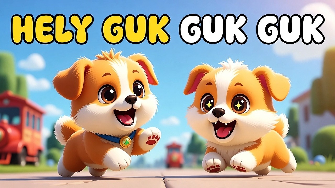 Anjing Kecil Heli   Lagu Anak Anak   Lagu Anak Balita & Paling Populer