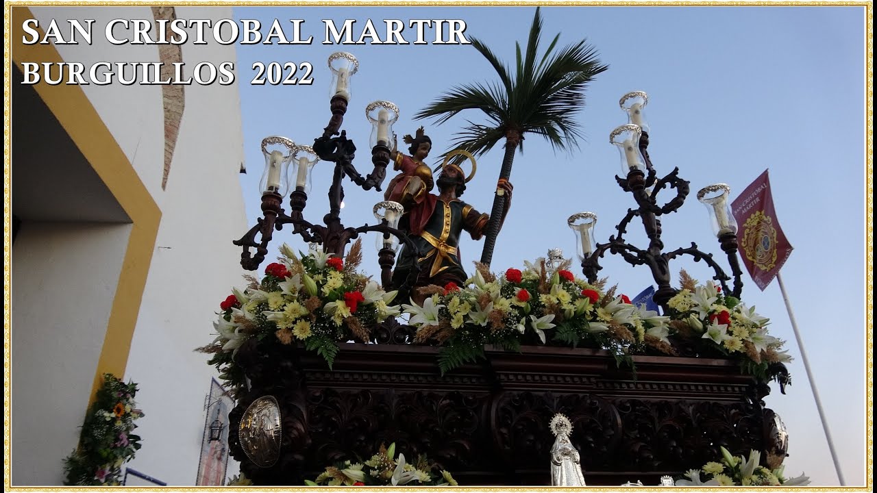 4K - PROCESION SAN CRISTOBAL BURGUILLOS 2022 SEVILLA