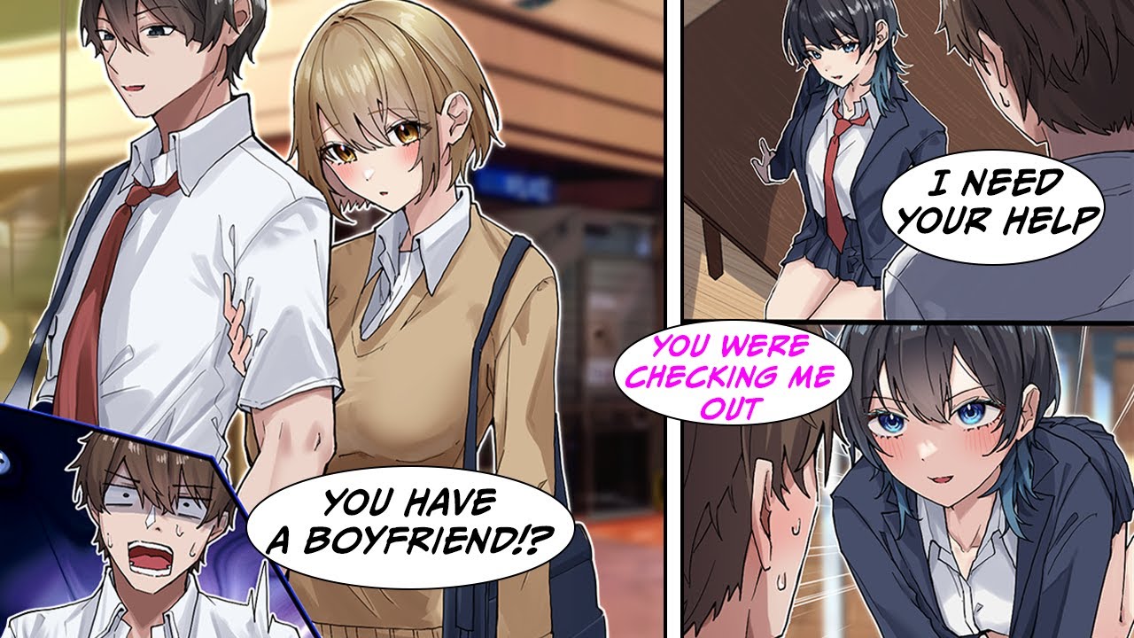 [Manga Dub] I got jealous after seeing my childhood friend on a date with her boyfriend, so I...