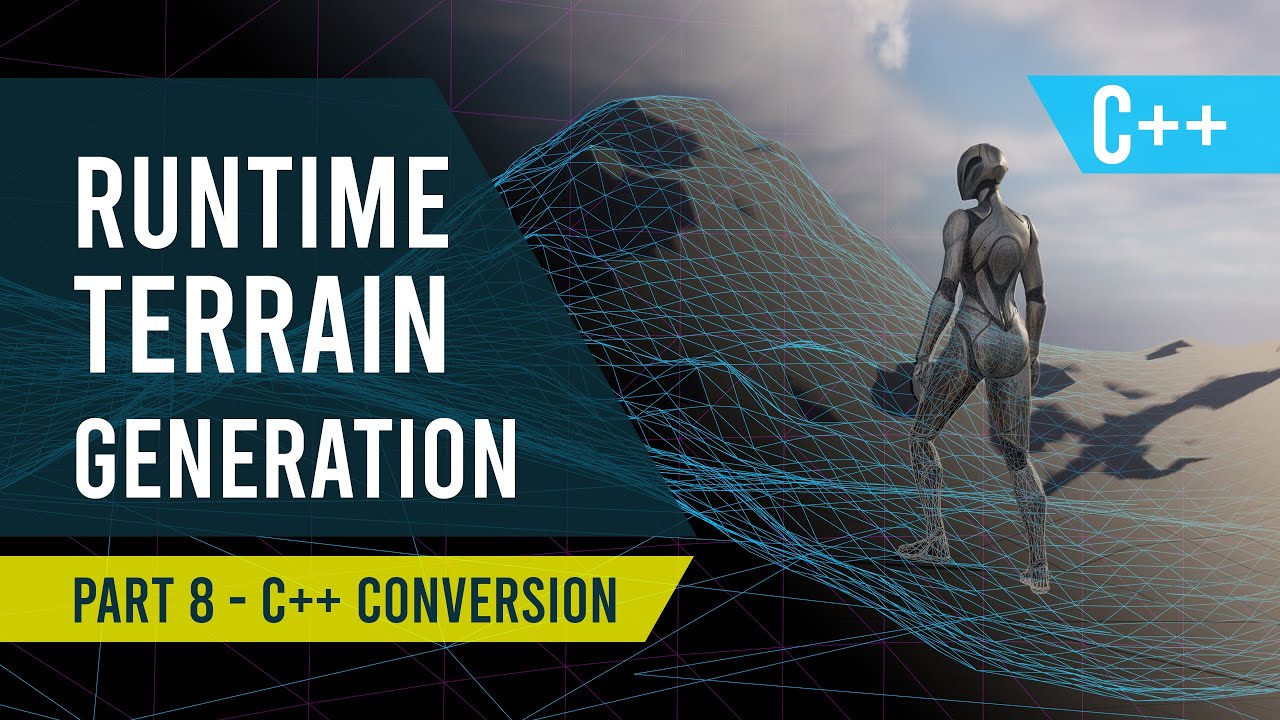 Unreal Engine 5 - Runtime Terrain Generation #8 - C++ Conversion