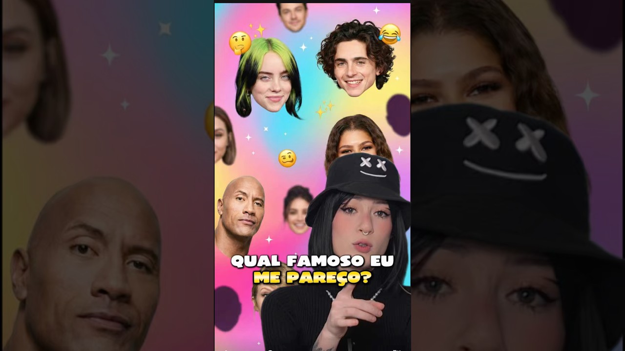 Qual famoso eu me pareço? 